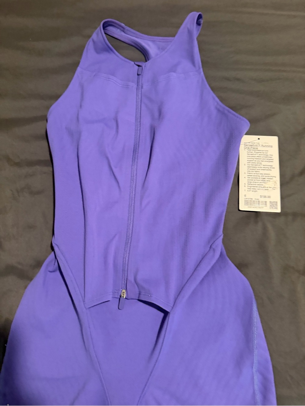 lululemon athletica SenseKnit One‑Piece Romper — Lavender Purple - Picture 8 of 9